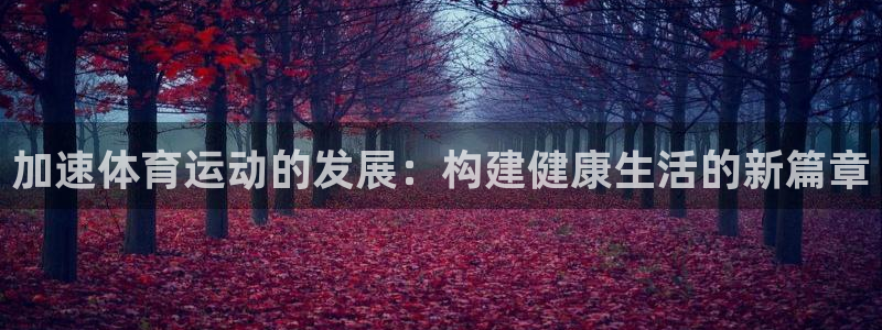 oety欧亿体育官网下载平台APP:加速体育运动的发展:构建